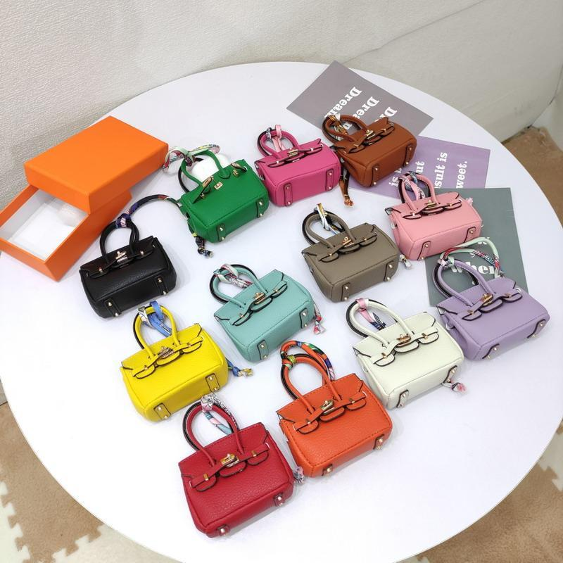 Luxury Mini Handbag Collection -Inspired Design and Scarf Accent with Gift Packaging