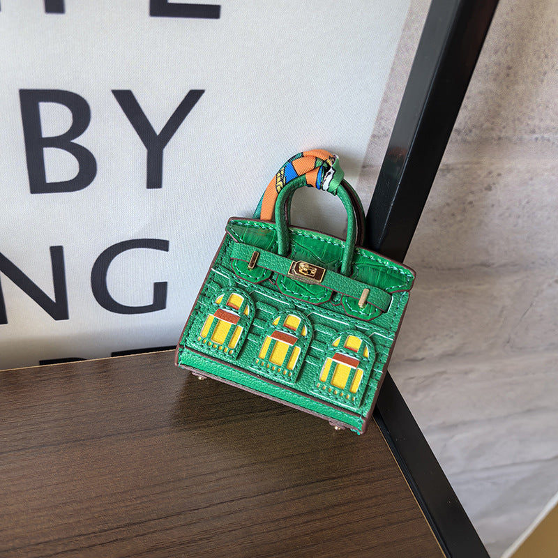 Luxury Mini Handbag Collection -Inspired Design and Scarf Accent with Gift Packaging
