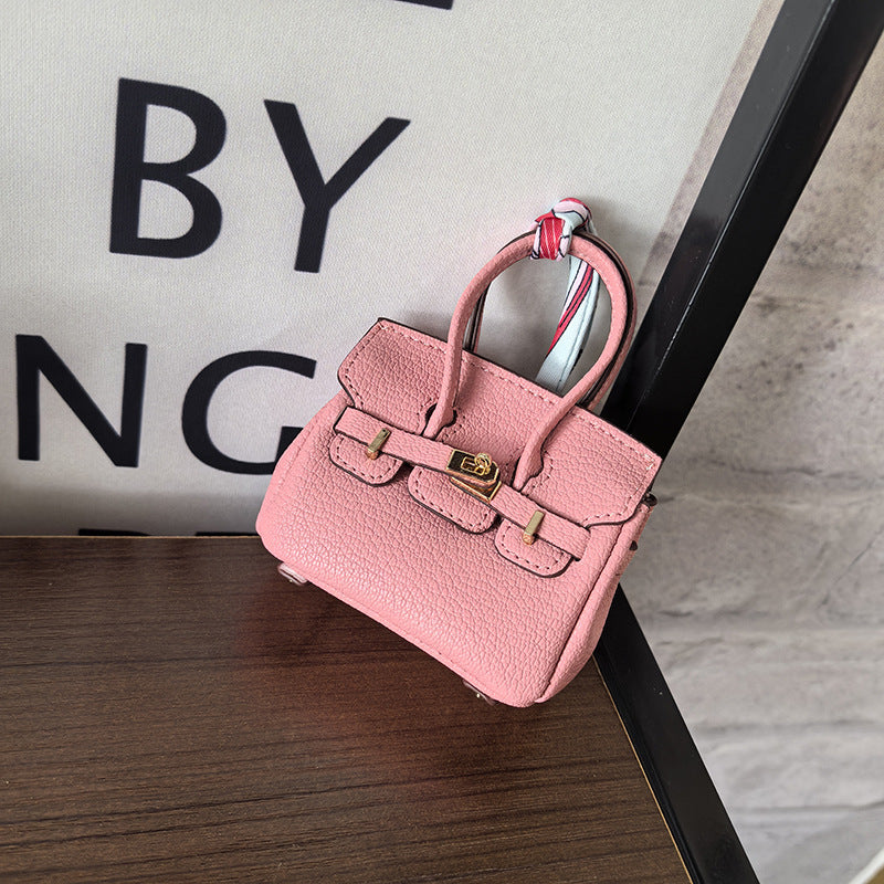 Luxury Mini Handbag Collection -Fashion cartoon mini bag pendant, car rearview mirror decoration, mini bag